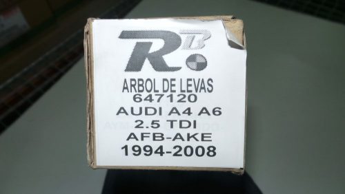 ARBOL DE LEVAS 647120 AUDI A4 A6 2.5 TDI AFB-AKE 1994 - 2008